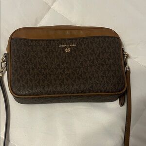 Michael Kors Men's Belt Bag in Brown and Tan